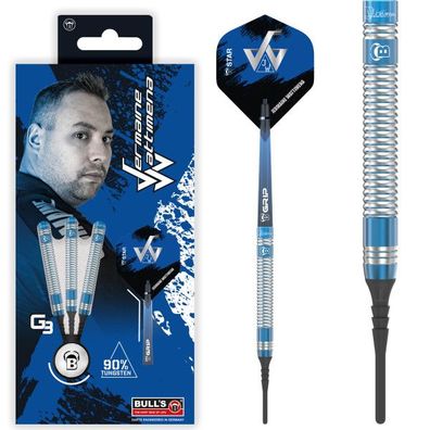 BULL'S Jermaine Wattimena G3 Softdart 90% Tungsten / 1 Satz / 20 Gr