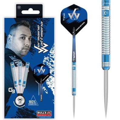 BULL'S Jermaine Wattimena G3 Steel Dart, 90 % Tungsten / 1 Satz / 22 Gr