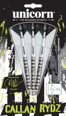 Unicorn Calan Rydz The Riot Steel Darts / 1 Satz / 24 Gr