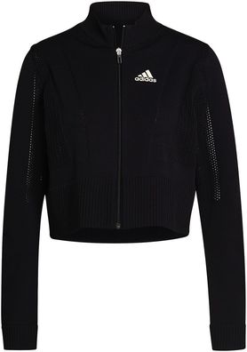 Adidas Damen Pullover / Sweatshirt Hoodie Tennis Primeknit Jacket Primeblue