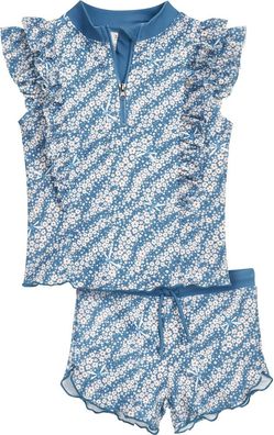 Playshoes Kinder Uv-Schutz Bade-Set Blümchen 461462