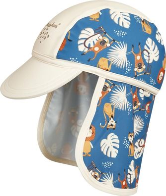 Playshoes Kinder Uv-Schutz Mütze Dschungel 461449