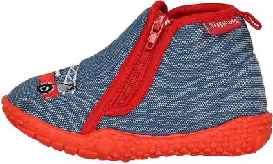 Playshoes Kinder Hausschuhe Feuerwehr 201754