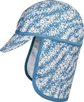 Playshoes Kinder Uv-Schutz Mütze Blümchen 461469