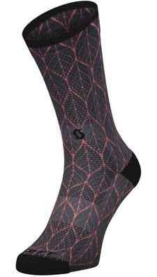 Scott Damen Radsport Zubehör Radsocken Trail Contessa Signature Crew Black/Brick
