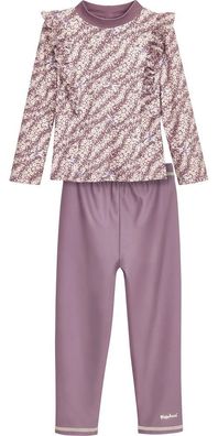 Playshoes Kinder Uv-Schutz Bade-Set Blümchen 1/1 Arm Und Legging 461470