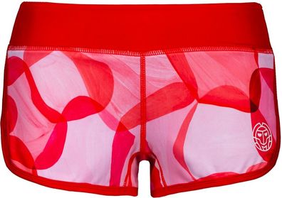 Bidi Badu Damen Shorts Elani Tech 2 In 1 Red/Orange 124902