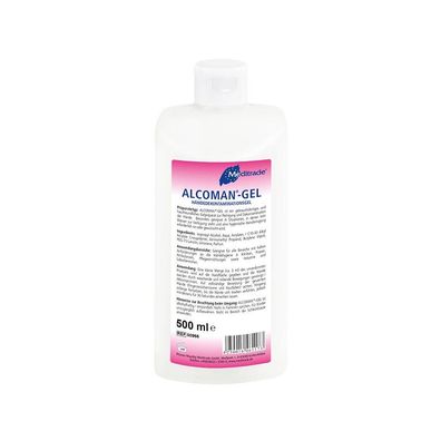 Alcoman Gel Händedekontamination Flasche 500 ml