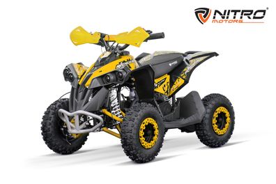 Nitro Motors Avenger PRM 49cc Mini Kinderquad 6 Zoll 2 Takt Easy Starter ATV