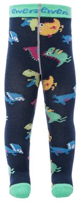 Ewers Strumpfhose Dinos Atlantikblau Gr. 62 oder 68