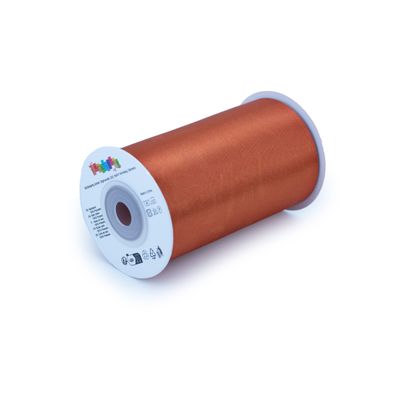 Satinband 100mm x 10m Rolle Kupfer