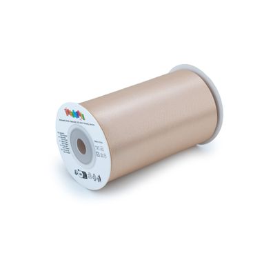 Satinband 100mm x 10m Rolle Sand Beige