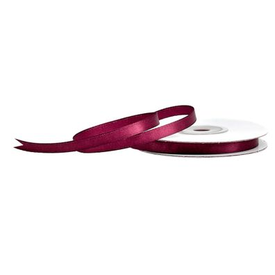 Satinband 6mm x 25m Rolle Beere