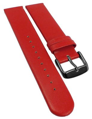 Minott Vegan Uhrenarmband Apfelfaser rot reißfest gleichlaufend
