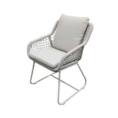 Best Ravello Dinning Sessel Gartenstuhl mit Armlehnen Sand 58 x 63 x 78 cm