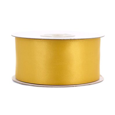 Doppelseitiges Satinband 38mm x 20m Rolle Gold