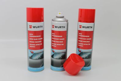 3x Würth Schaum Aktiv Scheibenreiniger Glasreiniger 089025809