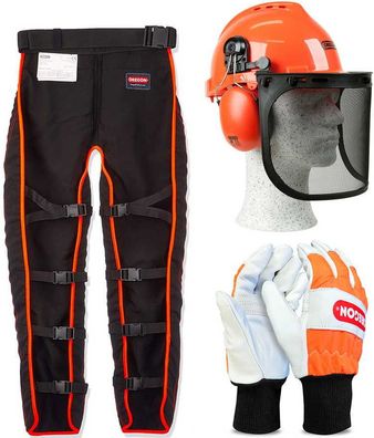 Oregon Schutzausrüstungs-Set, Hose, Helm & Handschuhe, Oregon Safety Kit