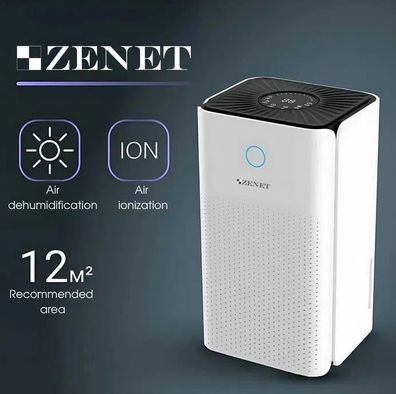 Zenet ZET-203 Elektrischer Luftentfeuchter - leistungsstark für Räume bis 40 m²