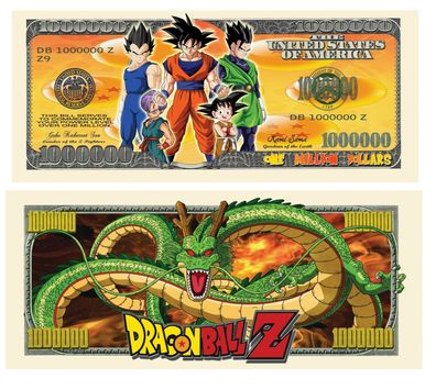 Dragon Ball Z - 1 Million Dollar Souvenier Schein (CA0610256)