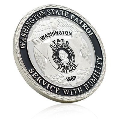 Edle Washington/Saint Michael Medaille versilbert (M0610258)