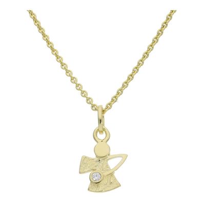 JuwelmaLux Schutzengel Anhänger mit Zirkonia Gold 333 JL20-02-1166