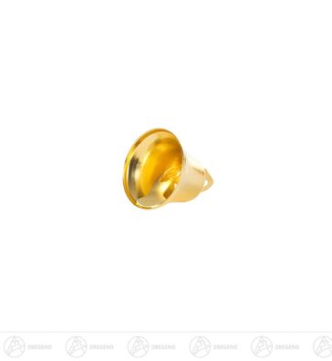 Messingglöckchen BxHxT 1,5 cmx1,7 cmx1,5 cm NEU Erzgebirge Zubehör Pyramide