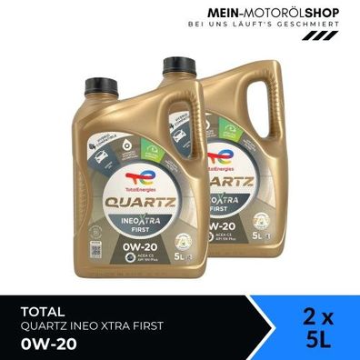 Total Quartz Ineo Xtra First 0W-20 2x5 Liter