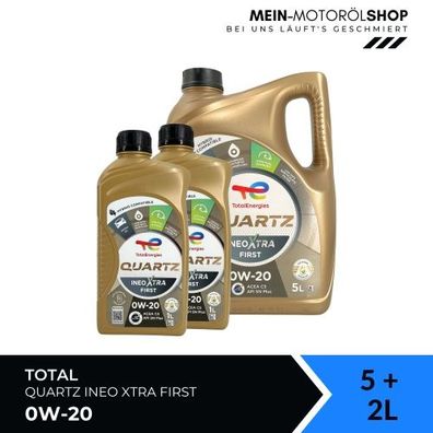 Total Quartz Ineo Xtra First 0W-20 5 + 2 Liter