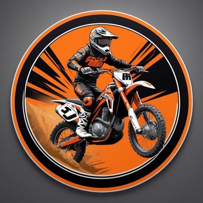 Motocross Essbar Motor Motorrad Zuckermasse Tortenbild Tortenaufleger + 4 Muffin m06