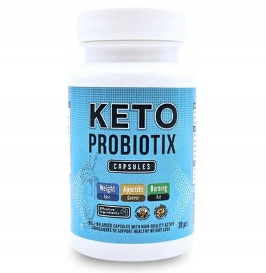 Keto Probiotix Caps - Nahrungsergänzungsmittel 30 Stk