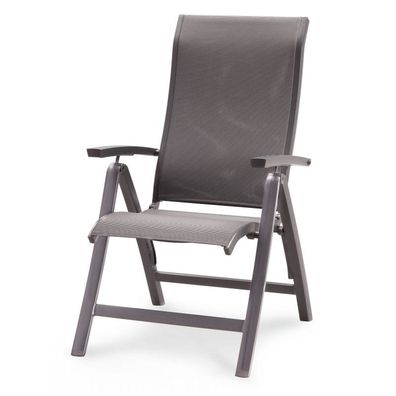 Best Larino Klappstuhl Gartenstuhl Folding Chair Anthrazit 62 x 68 x 110 cm