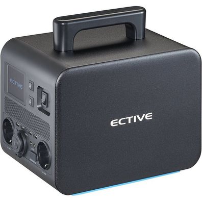 ECTIVE BlackBox 5 Powerstation 500W 512Wh Reine Sinuswelle 230V 20Ah 25,6V