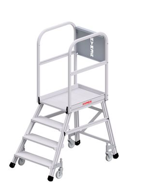 Hymer Podesttreppe 6188 fahrbar einseitig begehbar 4 Stufen