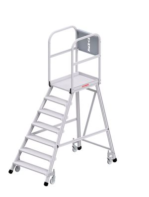 Hymer Podesttreppe 6188 fahrbar einseitig begehbar 7 Stufen