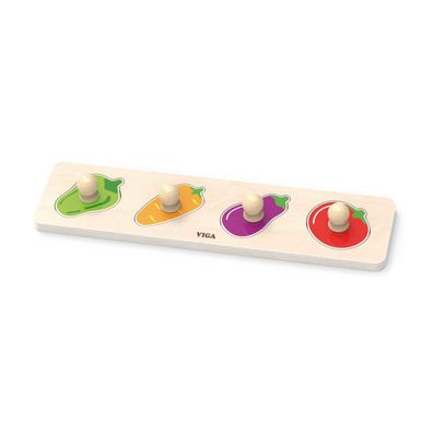Viga 44531 Durchbohrtes Puzzle - warzywa