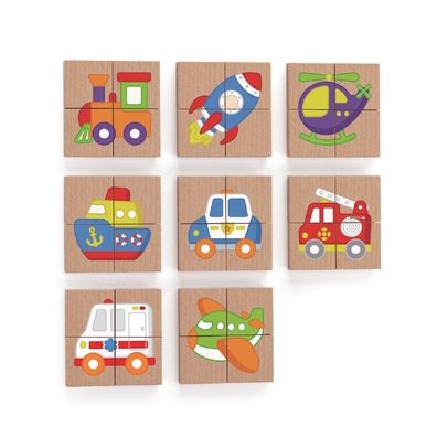 Viga 50723 Zestaw puzzli magnetycznych - Transport