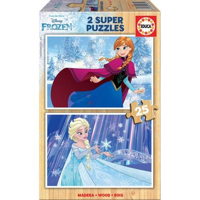 PUZZLE 2x25 FROZEN 16801 EDUCA