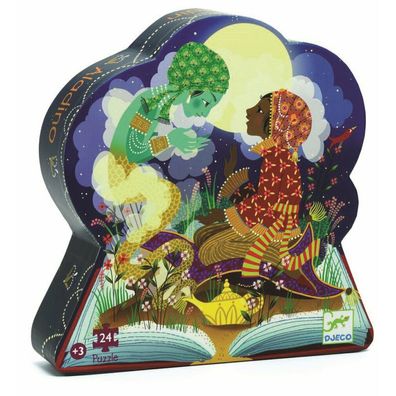 DJECO Panoramapuzzle Aladdin 24 Teile