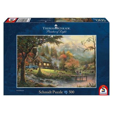 Schmidt Spiele Schmidt Spiele Puzzle Idylle am Fluss 500 Teile