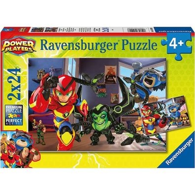 Ravensburger Puzzle Power Players 2x24 Teile