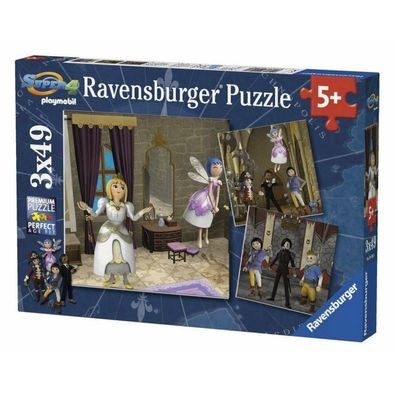 Ravensburger Puzzle Playmobil Königliche Hochzeit 3x49 Teile