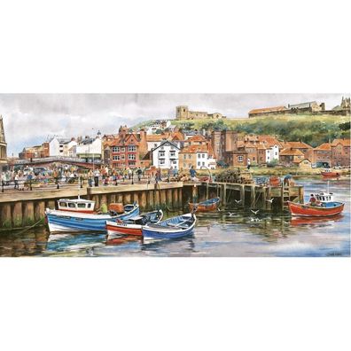 Gibsons Panoramapuzzle Whitby, Yorkshire 636 Teile