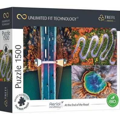 TREFL Puzzle UFT Aerial Mindblow: Am Ende des Weges 1500 Teile