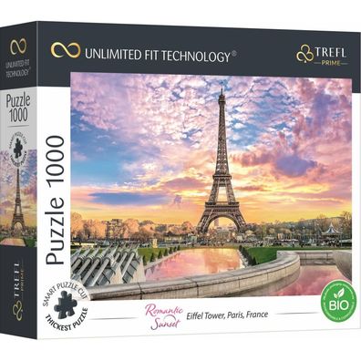 TREFL Puzzle UFT Cityscape: Eiffelturm, Paris, Frankreich 1000 Teile