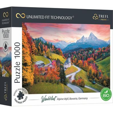 TREFL Puzzle UFT Wanderlust: am Fuße der Alpen 1000 Teile