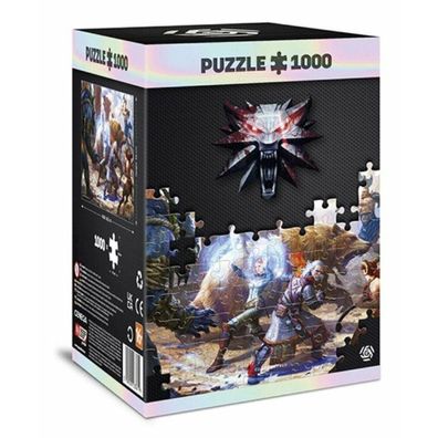 GOOD LOOT Puzzle Witcher - Geralt & Triss im Kampf 1000 Teile