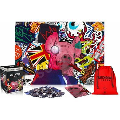 GOOD LOOT Puzzle Watch Dogs: Legion - Schweinemaske 1000 Teile