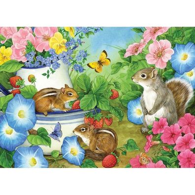COBBLE HILL Familienpuzzle Chippy Chappies 350 Teile