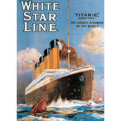 Eurographics Puzzle Poster: Titanic 1000 Stück